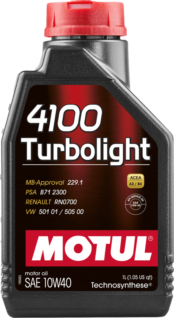 MOTUL 4100 TURBOLIGHT 10W-40