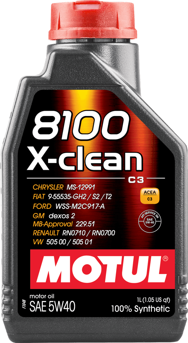 MOTUL 8100 X-CLEAN 5W-40