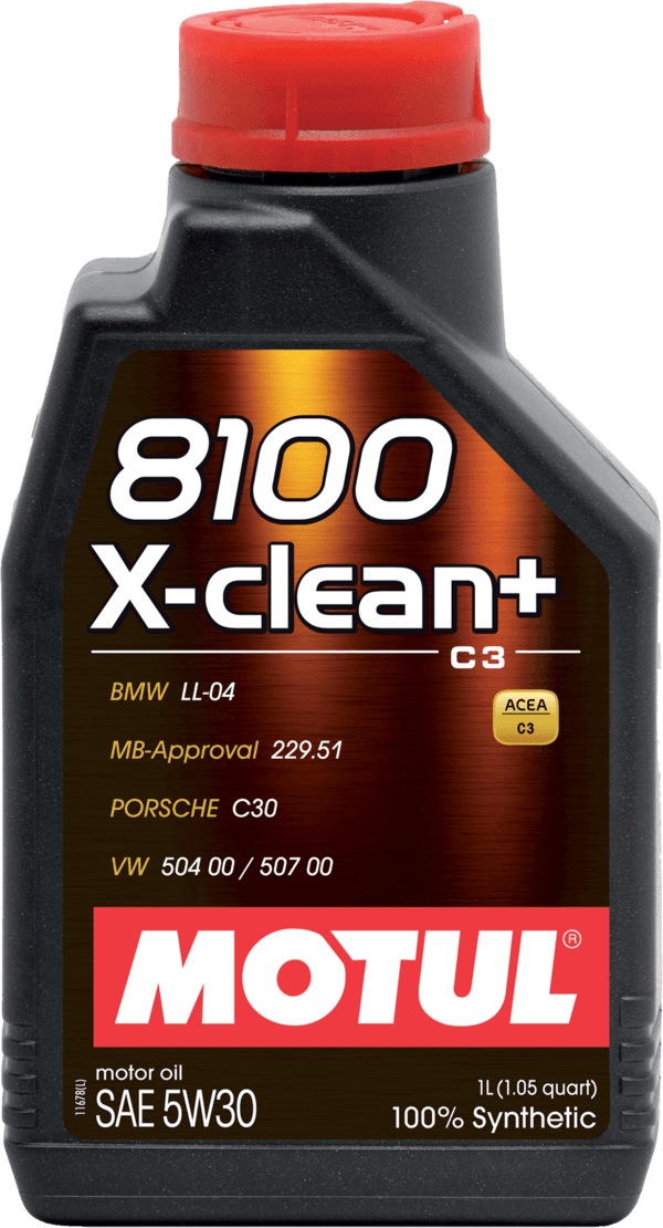 MOTUL 8100 X-CLEAN+ 5W-30