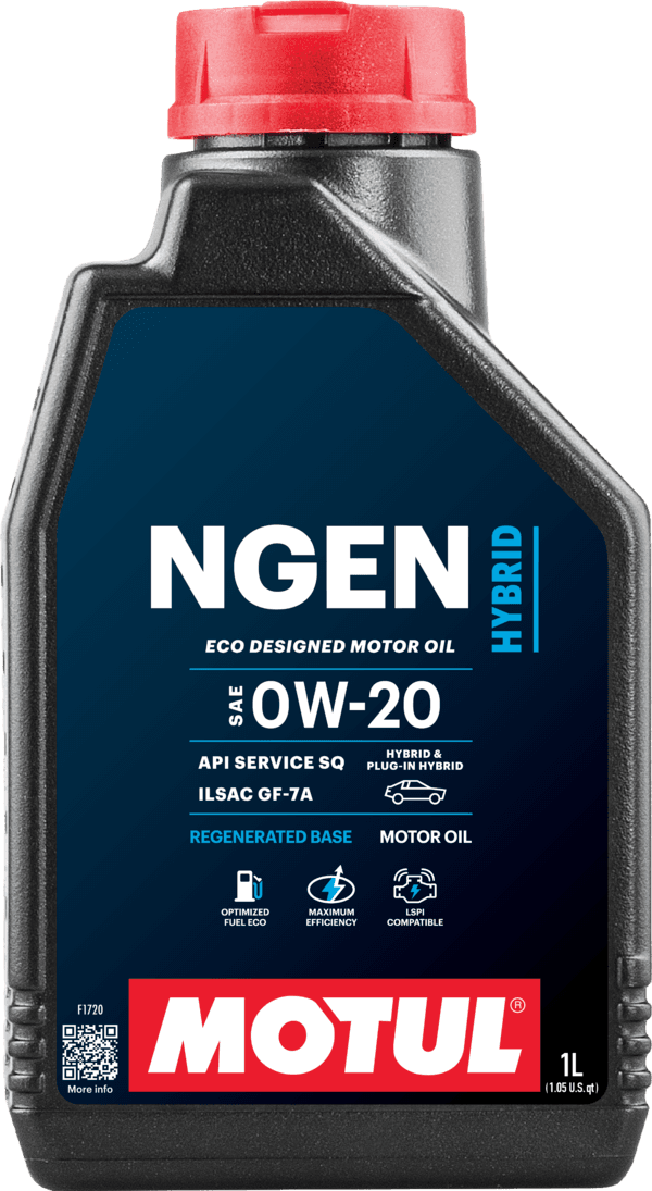 MOTUL NGEN HYBRID 0W-20 - SKU 114090