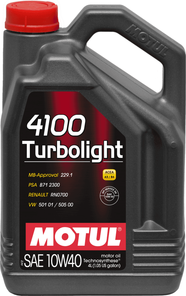 MOTUL 4100 TURBOLIGHT 10W-40