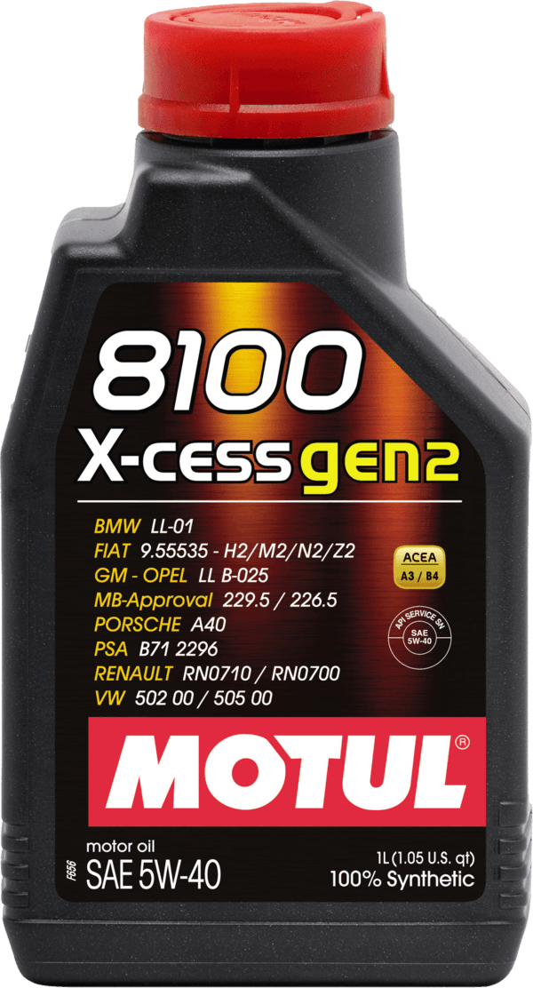 MOTUL 8100 X-CESS GEN2 5W-40