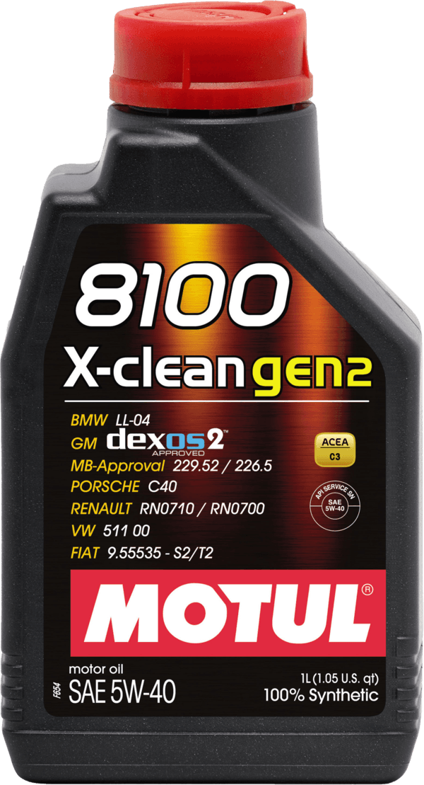 MOTUL 8100 X-CLEAN GEN2 5W-40