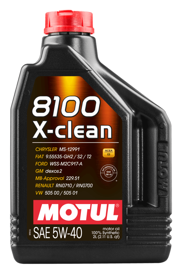MOTUL 8100 X-CLEAN 5W-40