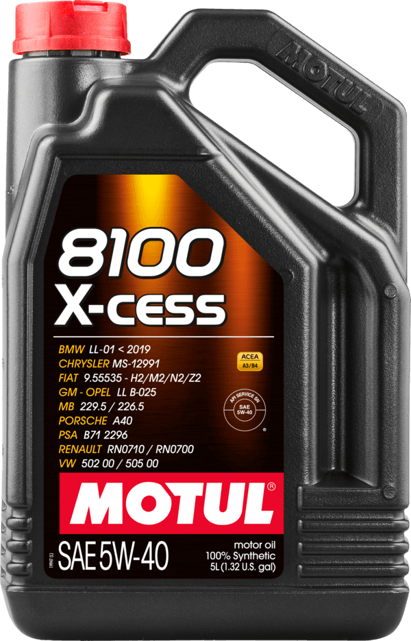 MOTUL 8100 X-CESS 5W-40