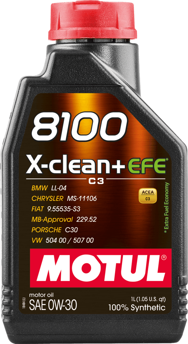 MOTUL 8100 X-CLEAN+ EFE 0W-30