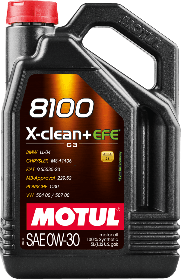 MOTUL 8100 X-CLEAN+ EFE 0W-30