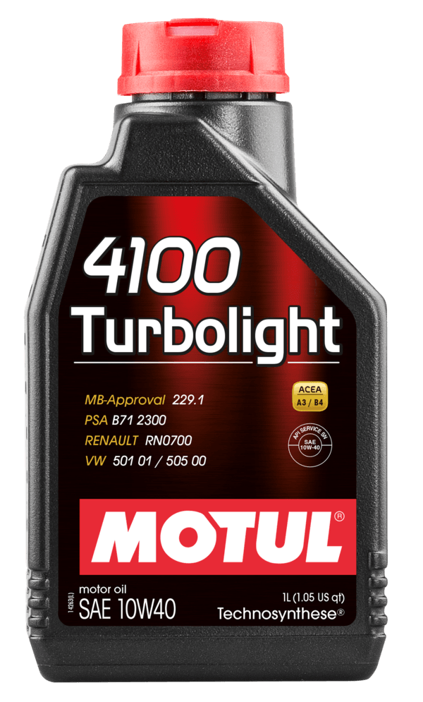 MOTUL 4100 TURBOLIGHT 10W-40